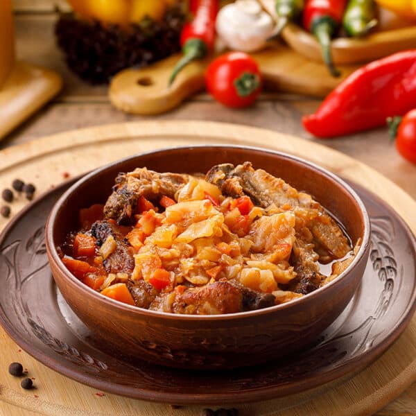 Borș scăzut costițe purceluș și varză