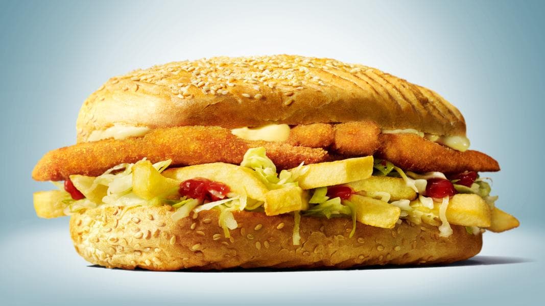 Panini cu piept de pui