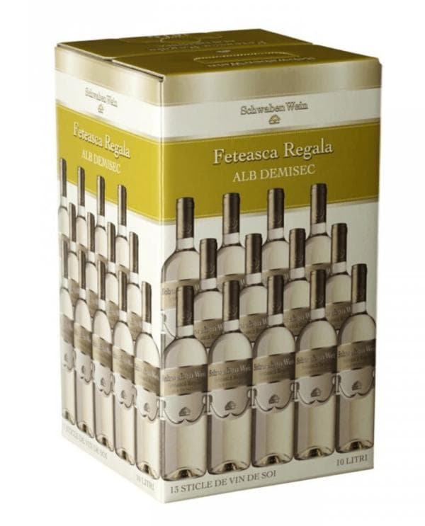 Alb Demisec Fetească Regală CRAMELE RECAS 10L